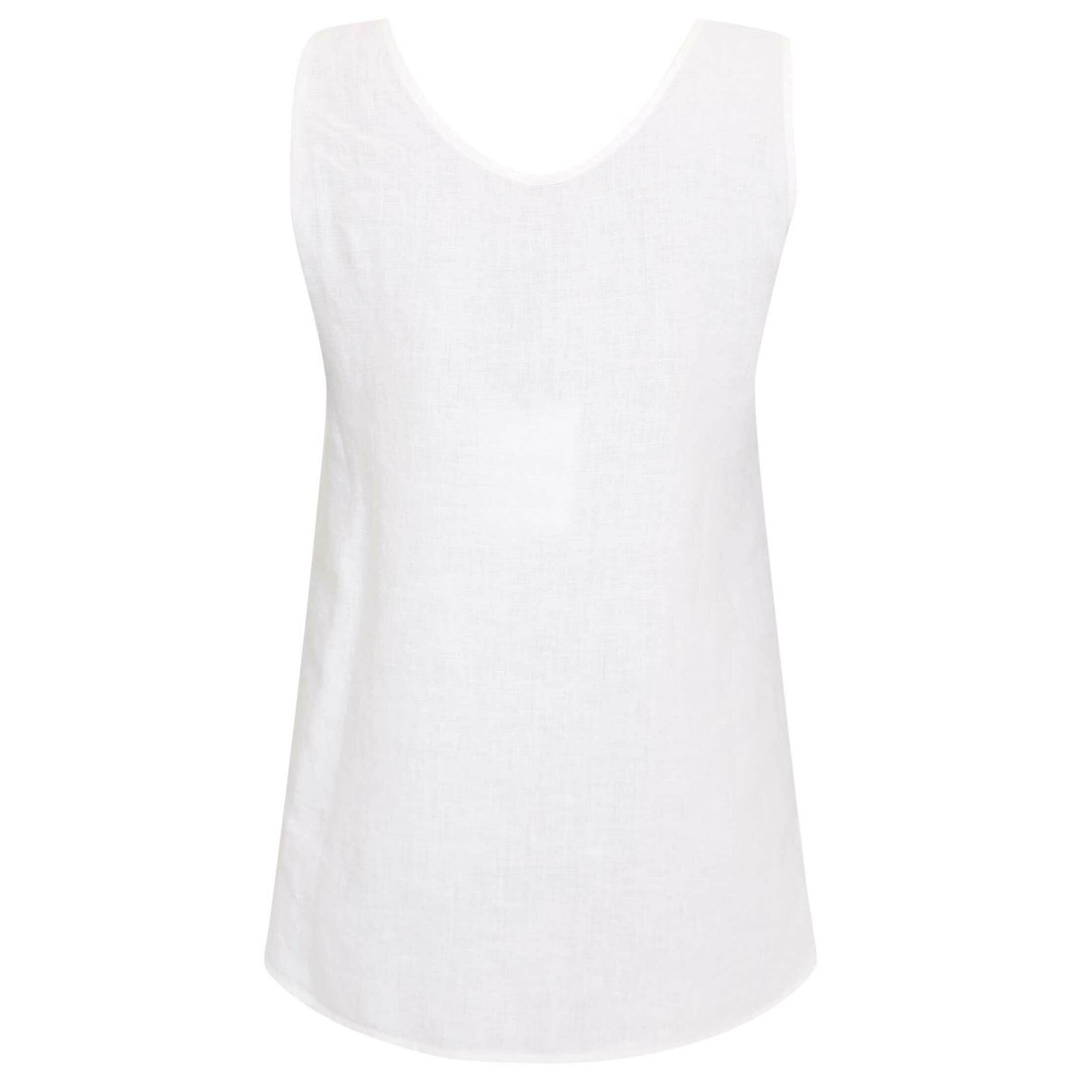 Débardeur sans manches blanc, YOEK