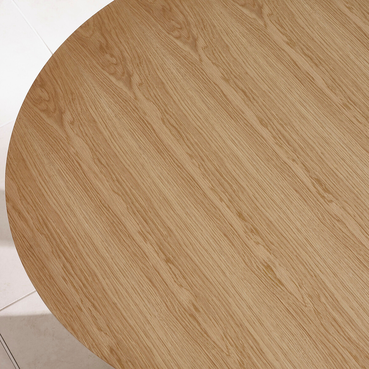 Calista Round Wood Dining Table (Seats 4) natural oak, SO'HOME