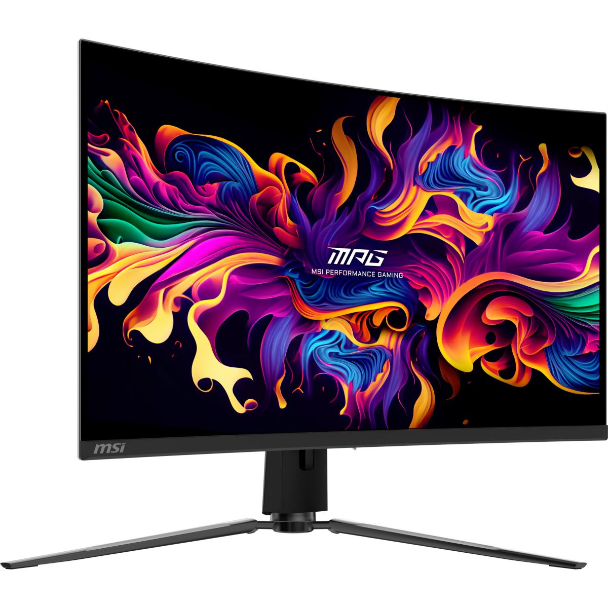 Ecran PC Gamer MPG 321CURX 32" Incurvé 4K 240Hz QD-OLED HDR True Black 400 HDMI 2.1 USB-C 98W couleur unique, MSI