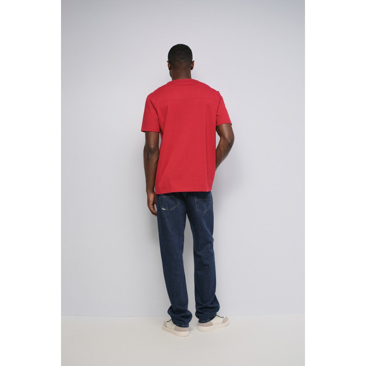 T-SHIRT AVEC LOGO rouge, SALSA JEANS