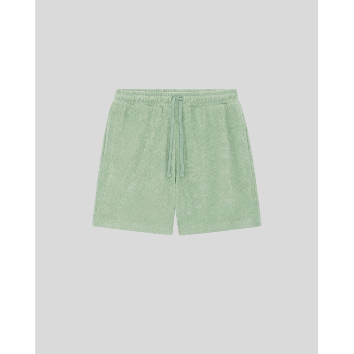 Short effet nid d’abeille en éponge vert misty sauge, LYLE & SCOTT