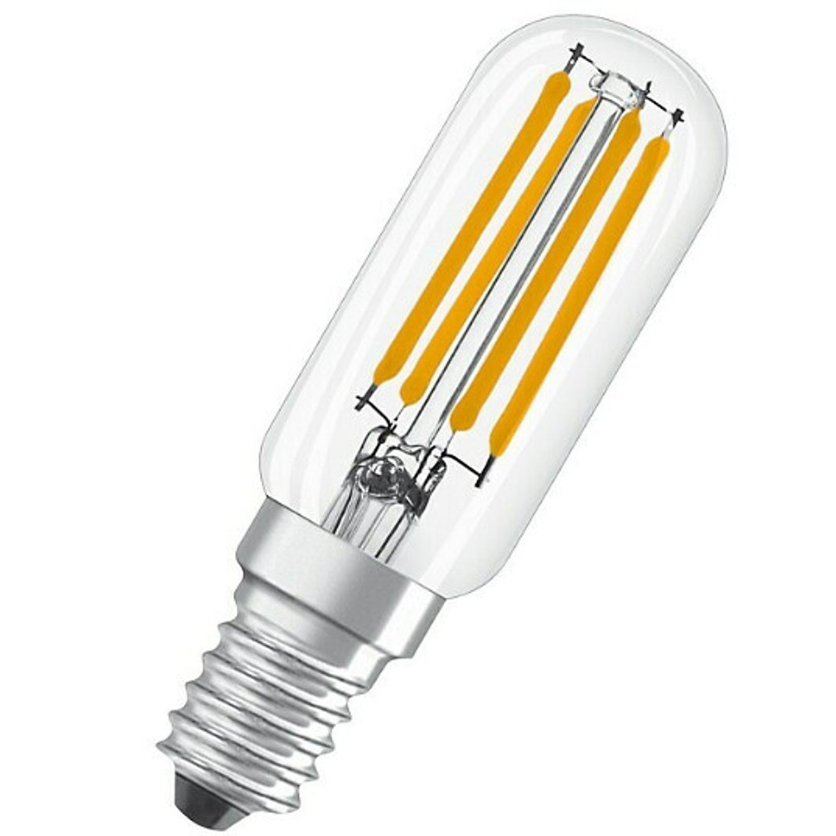 Ampoule LED Essence T26, tube 4 W, transparent, culot E14, blanc chaud verre, KARE DESIGN