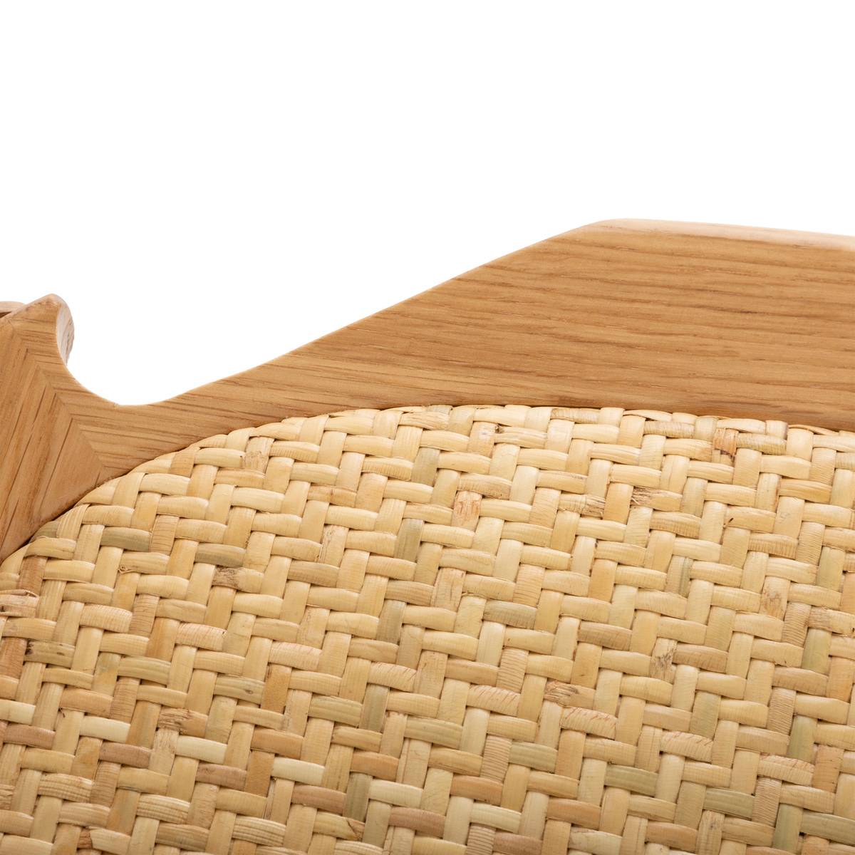 Chaise cannage rotin et bois de hêtre ISAK bois, ATMOSPHERA