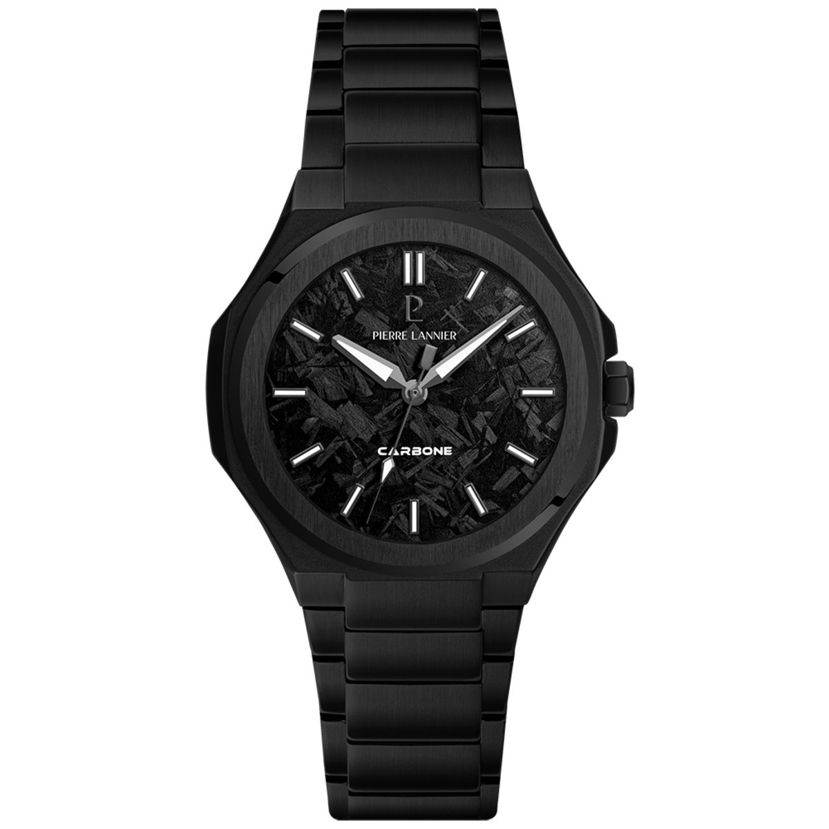Montre Analogique GRAPHITE noir noir noir, PIERRE LANNIER
