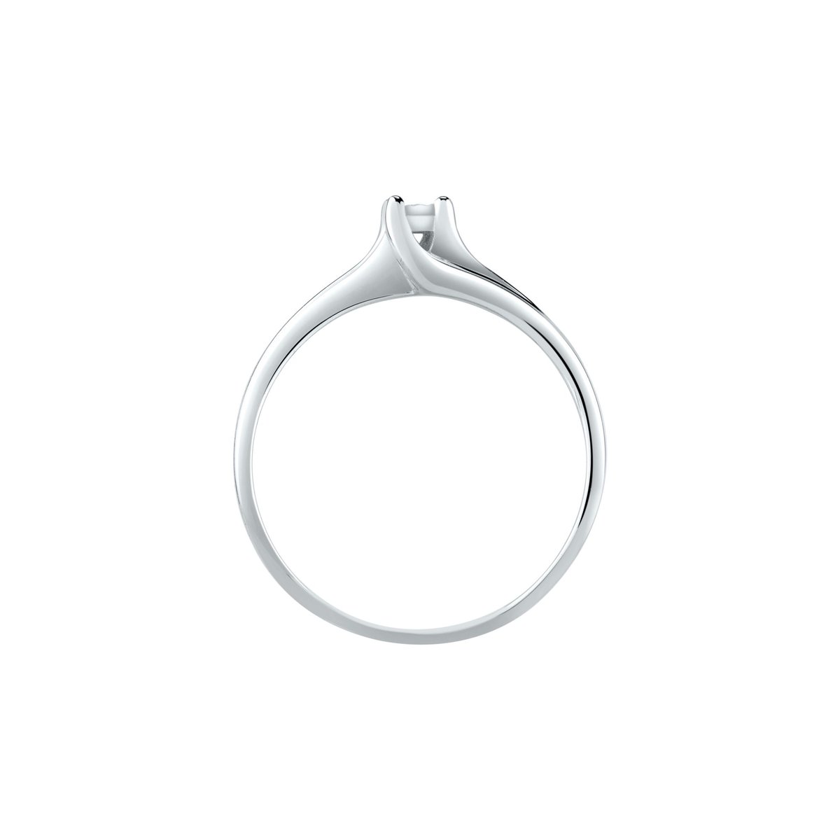 Bague en or blanc 375 PETITE ETOILE argent, BLUESPIRIT