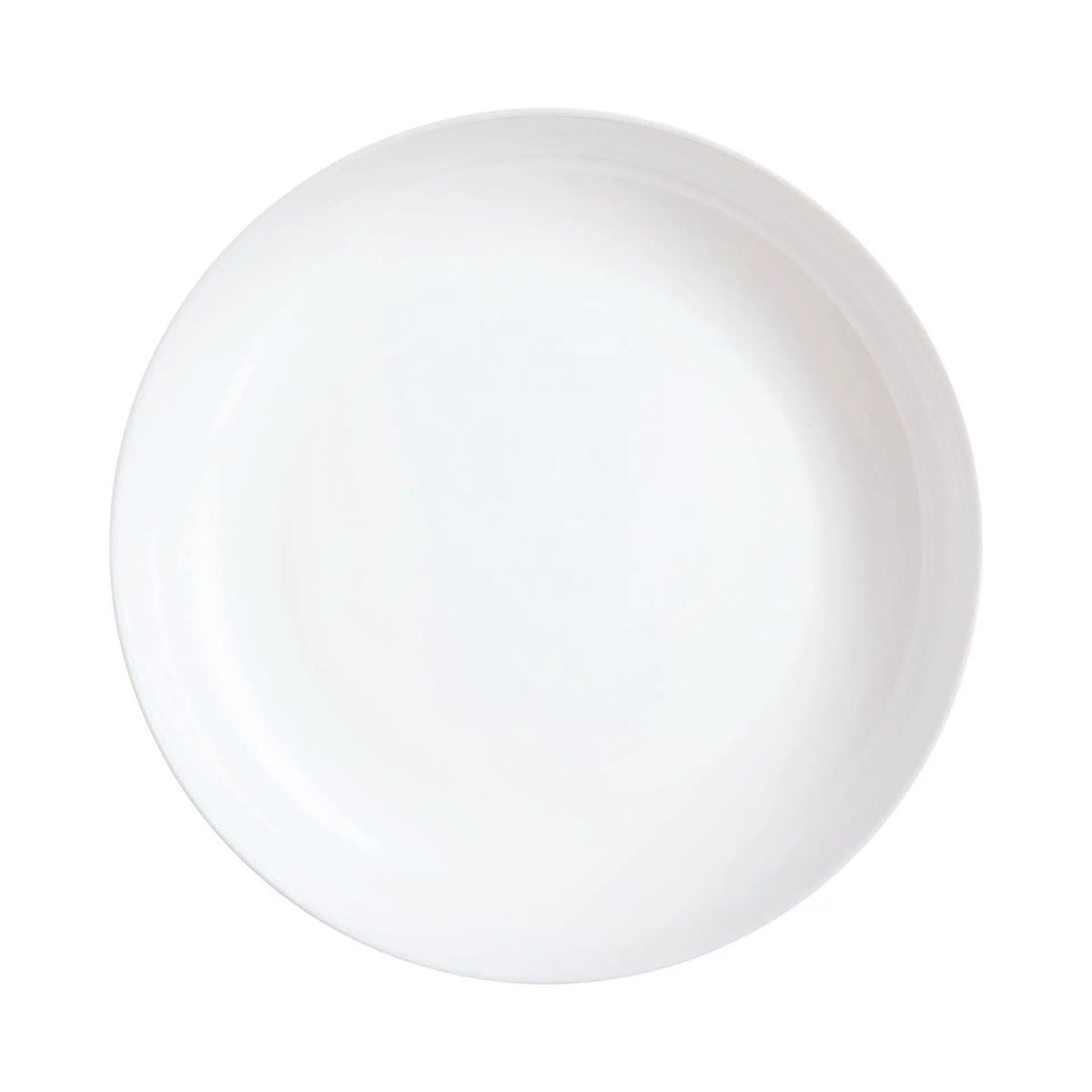 6 assiettes creuses 21cm -FRIEND'S TIME blanc, LUMINARC