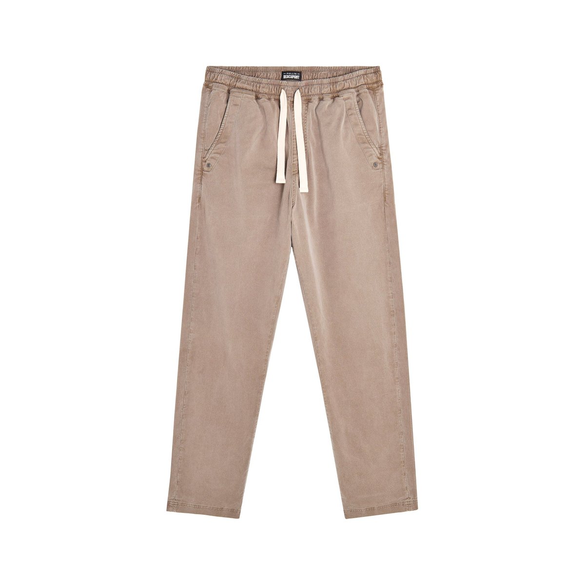 PANTALON LOOSE TEAK taupe, PULLIN