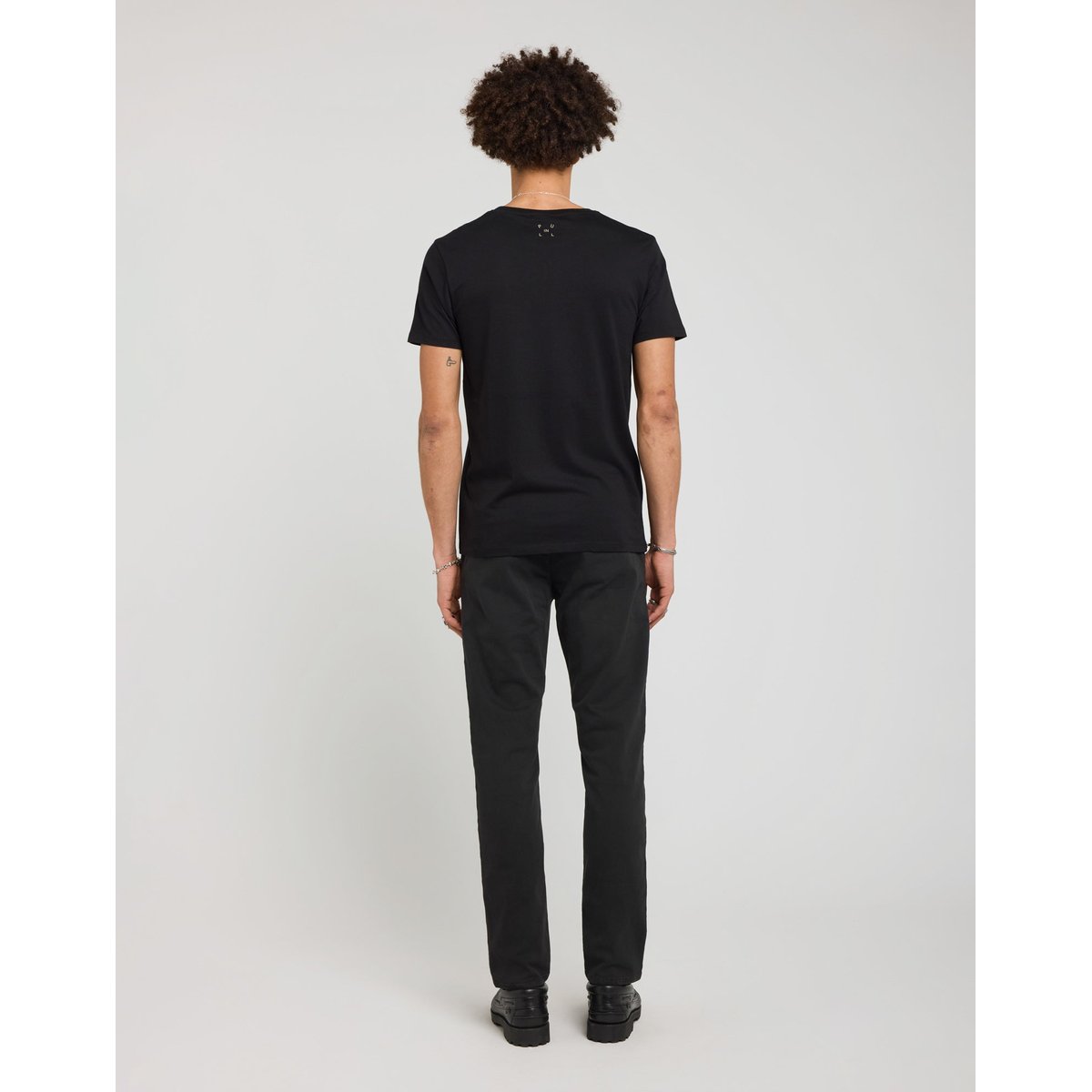 PANTALON CHINO RISE noir, PULLIN
