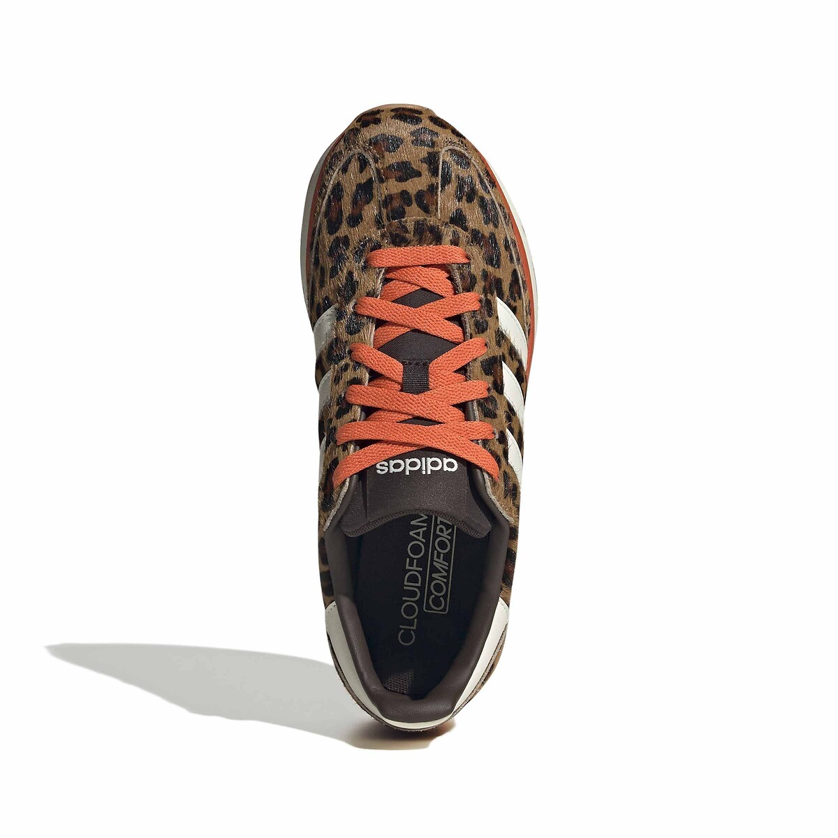 Baskets RUN 70s 2.0 imprimé léopard/marron, ADIDAS SPORTSWEAR