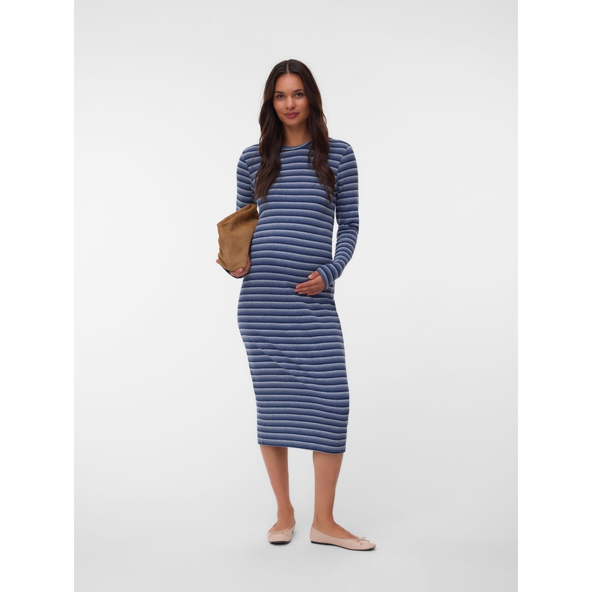 Robe navy blazer, MAMA LICIOUS