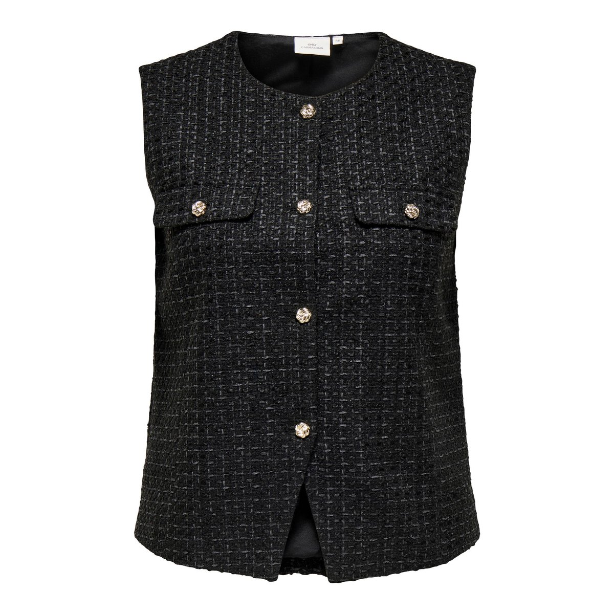 Gilet noire - black, ONLY CARMAKOMA