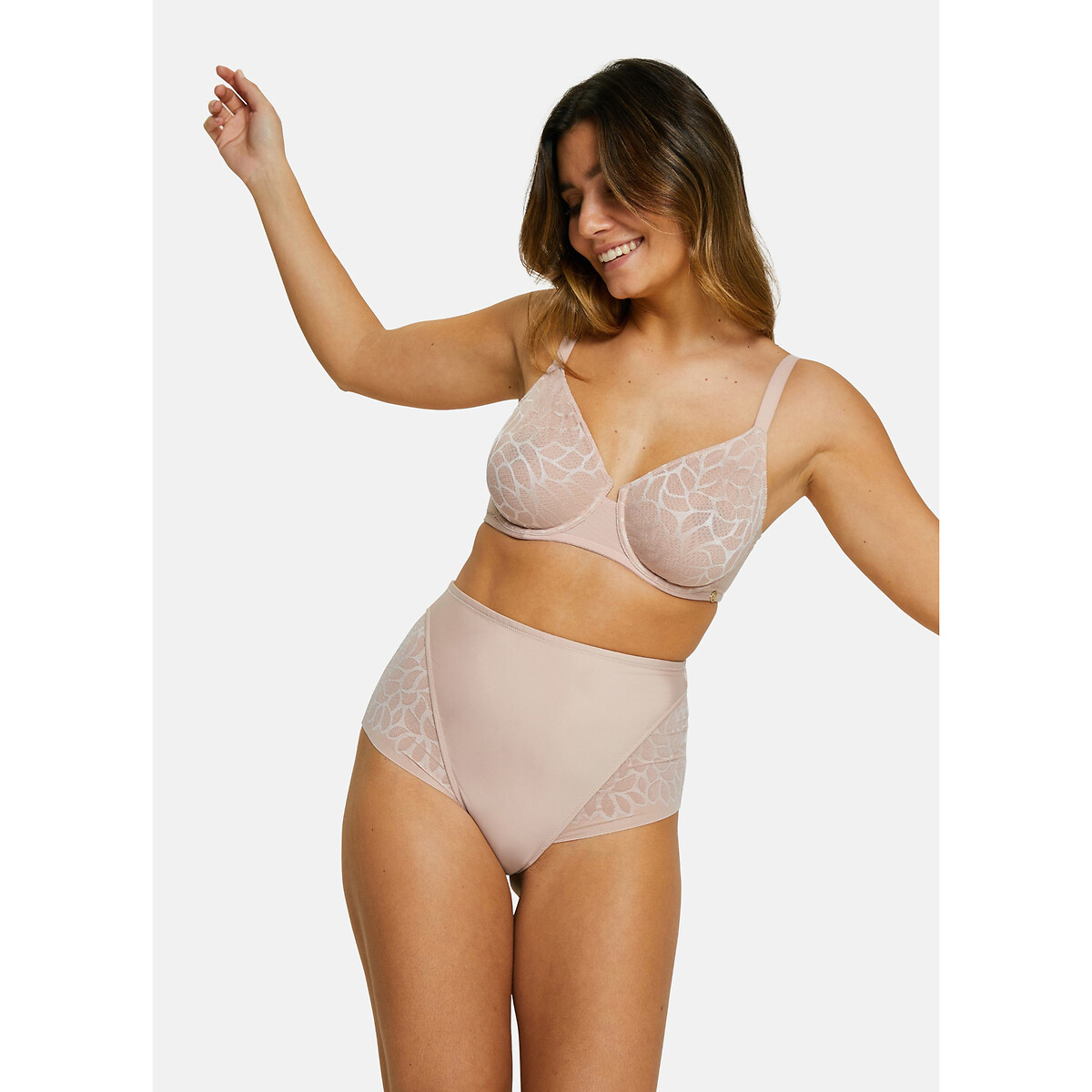 Omsluitende BH Perfect Curves blush, SANS COMPLEXE