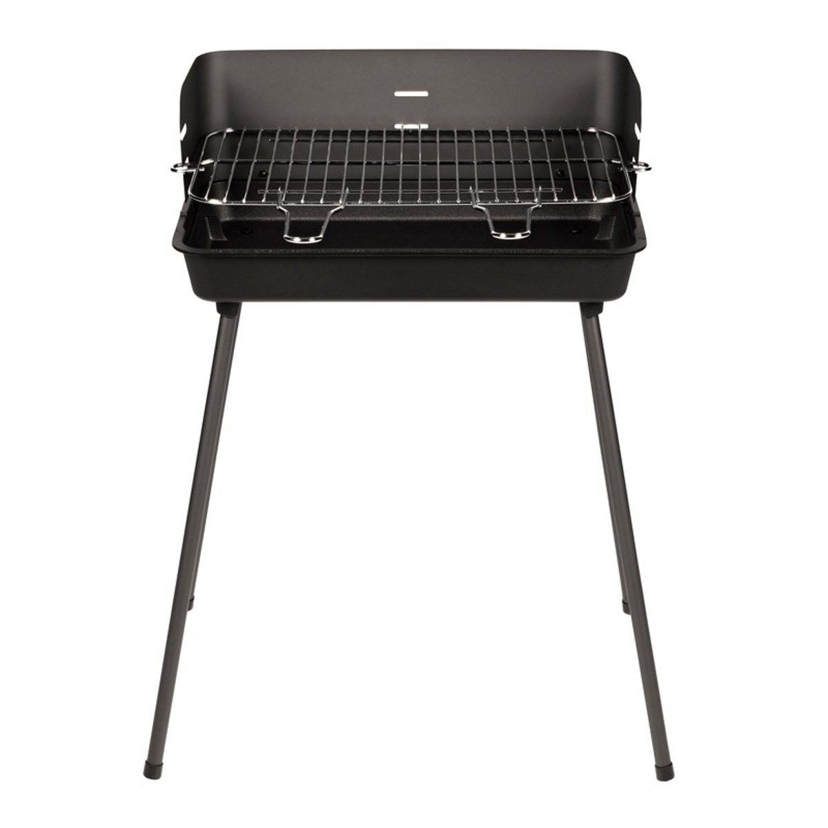 Barbecue à charbon avec cuve en fonte noir, SOMAGIC