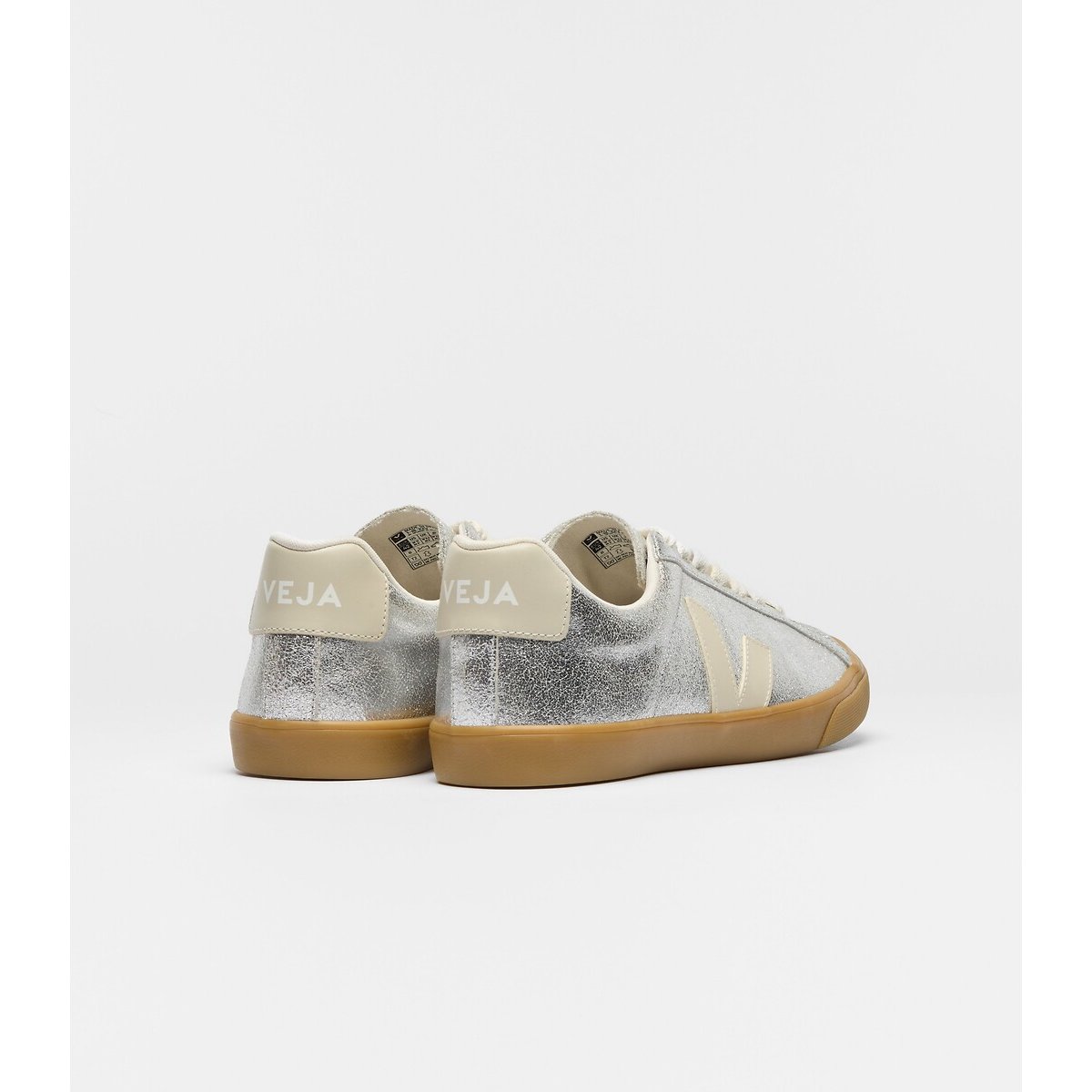 Esplar Logo Leather Trainers silver-coloured, VEJA