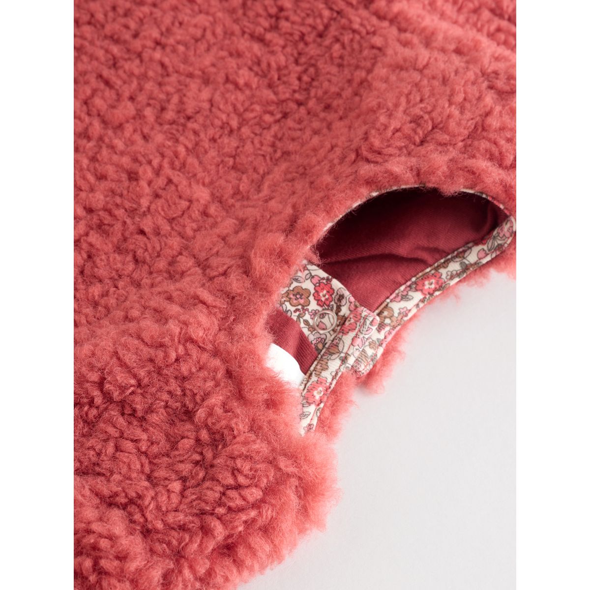 Haut en polaire et legging bébé, 2 pièces rouge à petites fleurs, NEXT