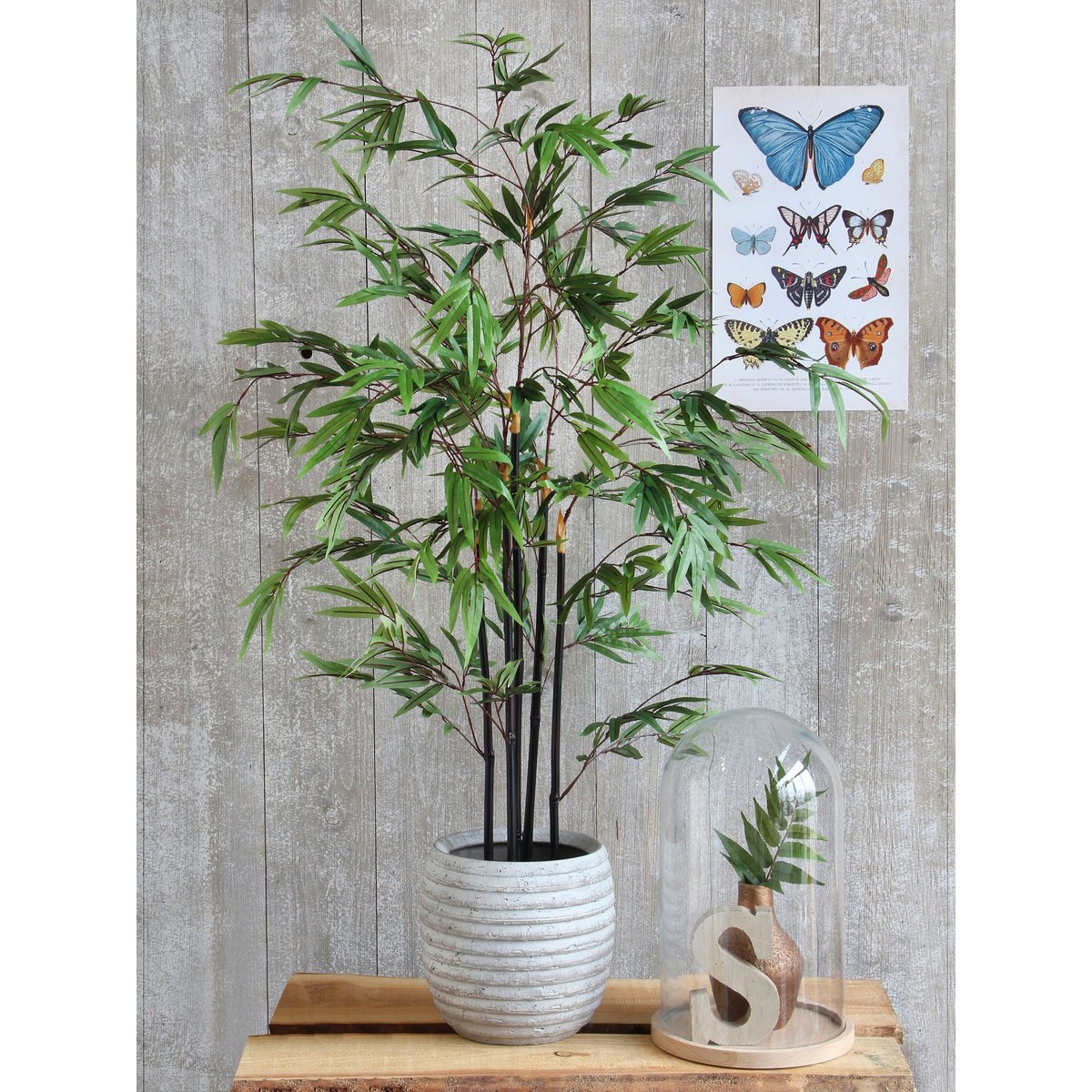 Plante artificielle BAMBOO vert, MICA DECORATIONS