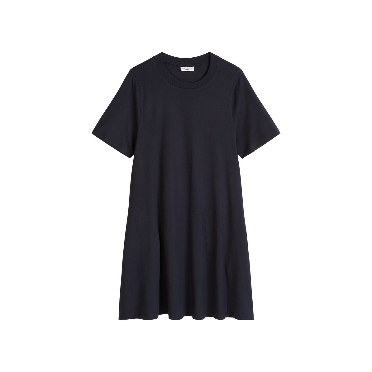 DfC Robe évasée en jersey en coton organique doux bleu foncé, MARC O’POLO DENIM
