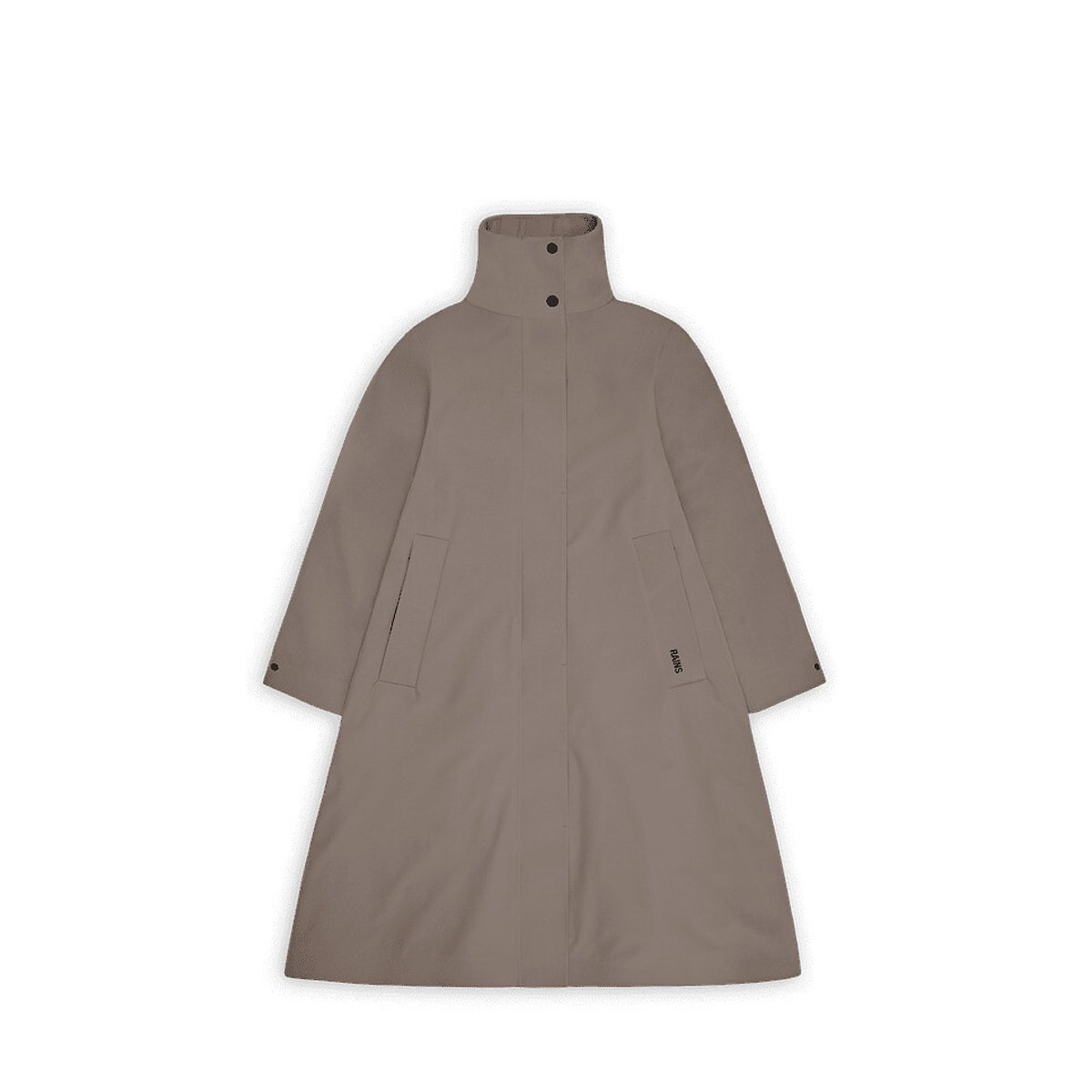 Veste longue imperméable, SUVA SOFTSHELL gris cendré, RAINS