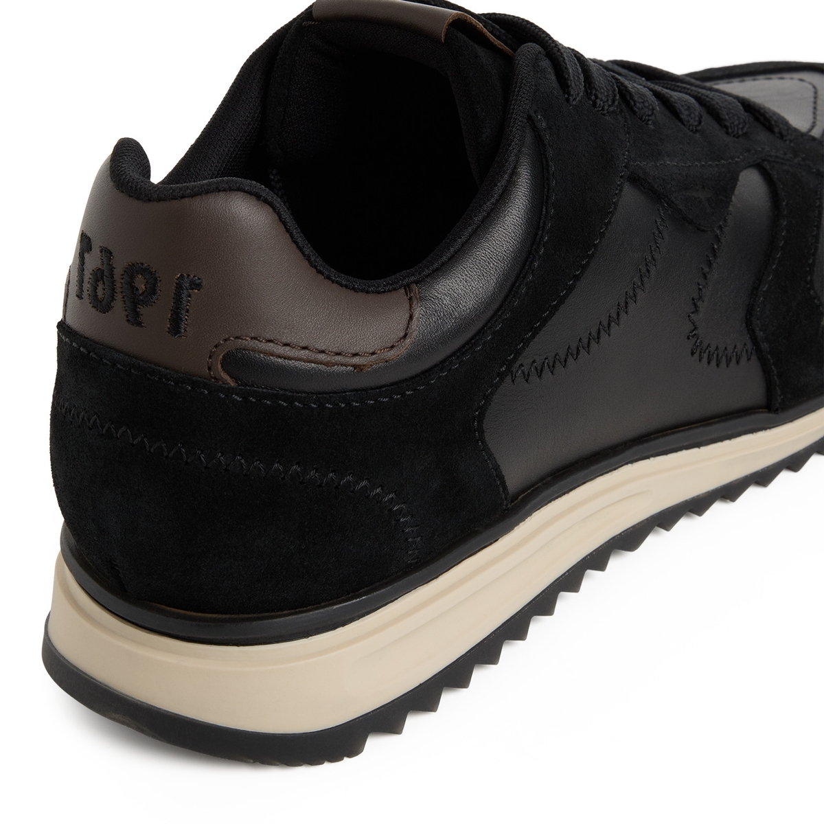 Basket homme noir combiné, TAMARIS