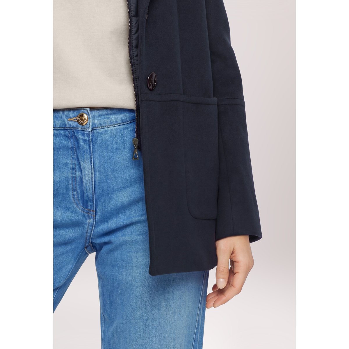 Veste d'hiver avec partie veste sans manches amovible night sky, GIL BRET