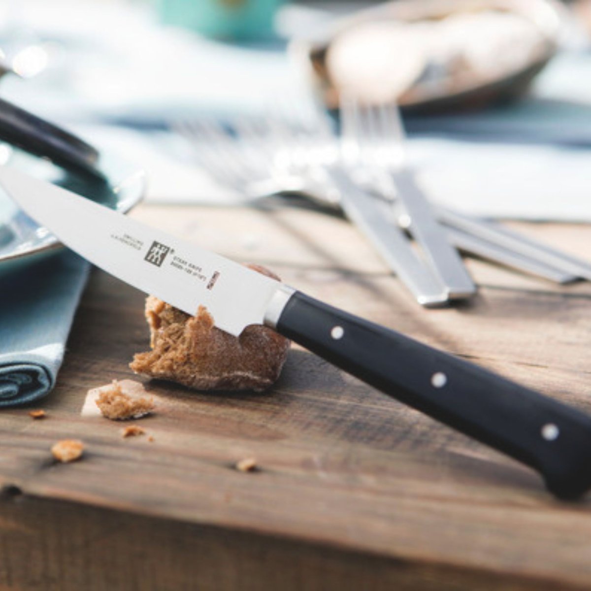 Couteaux à steak 6-pcs couleur unique, ZWILLING
