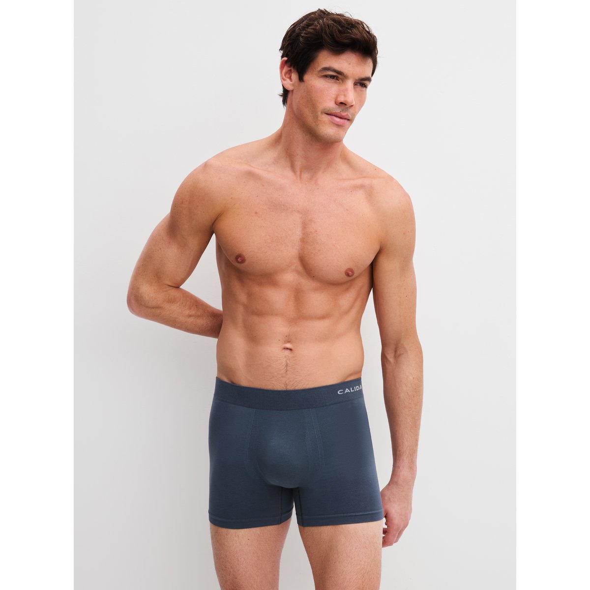 Boxer brief Modal SEAMLESS NATURAL anthracite, CALIDA