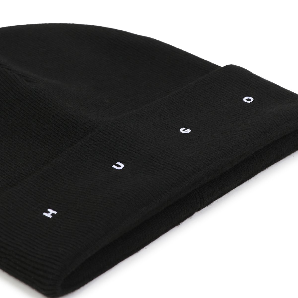 Bonnet en tricot black, HUGO KIDSWEAR