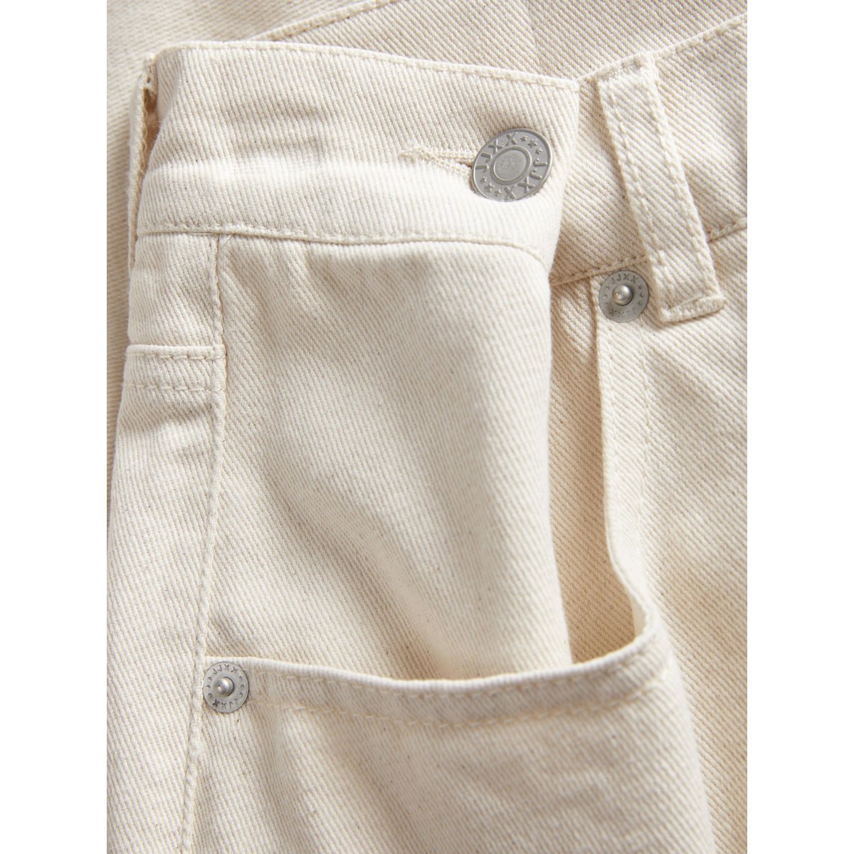 Short En Denim blanche - off-white denim, JJXX