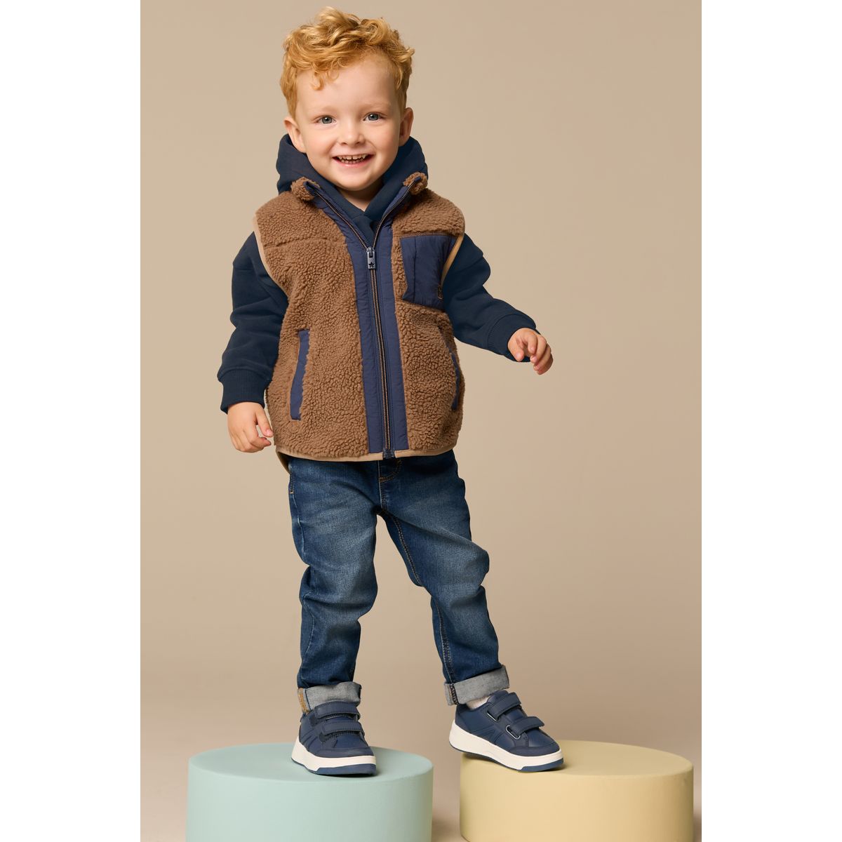 Veste sans manches marron, NEXT