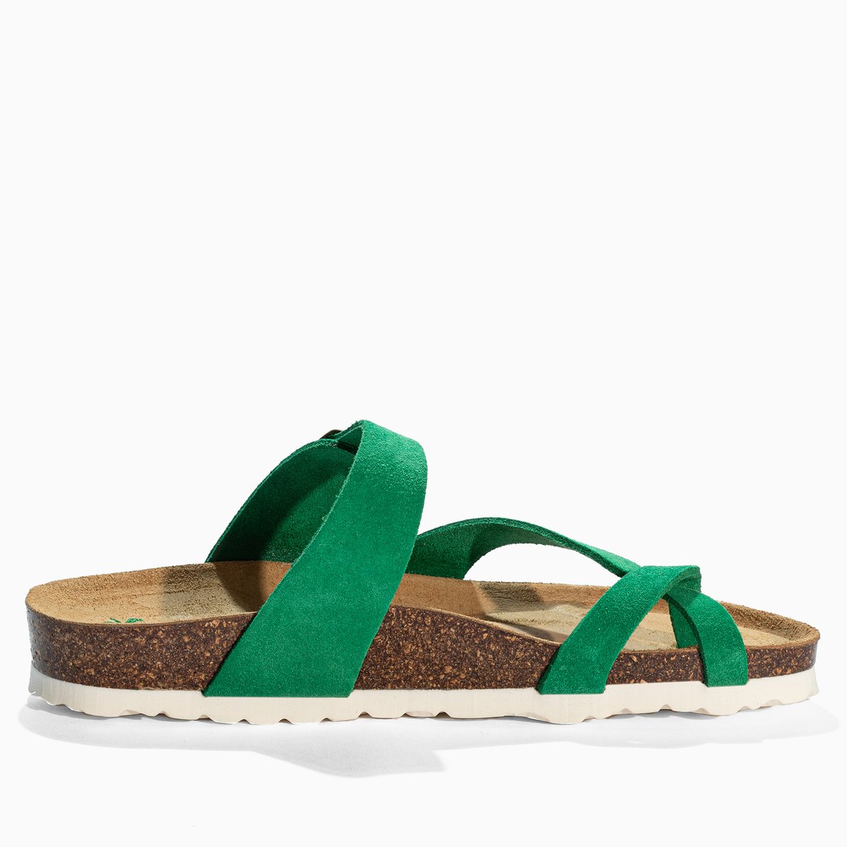 Tongs DIANE vert, BAYTON