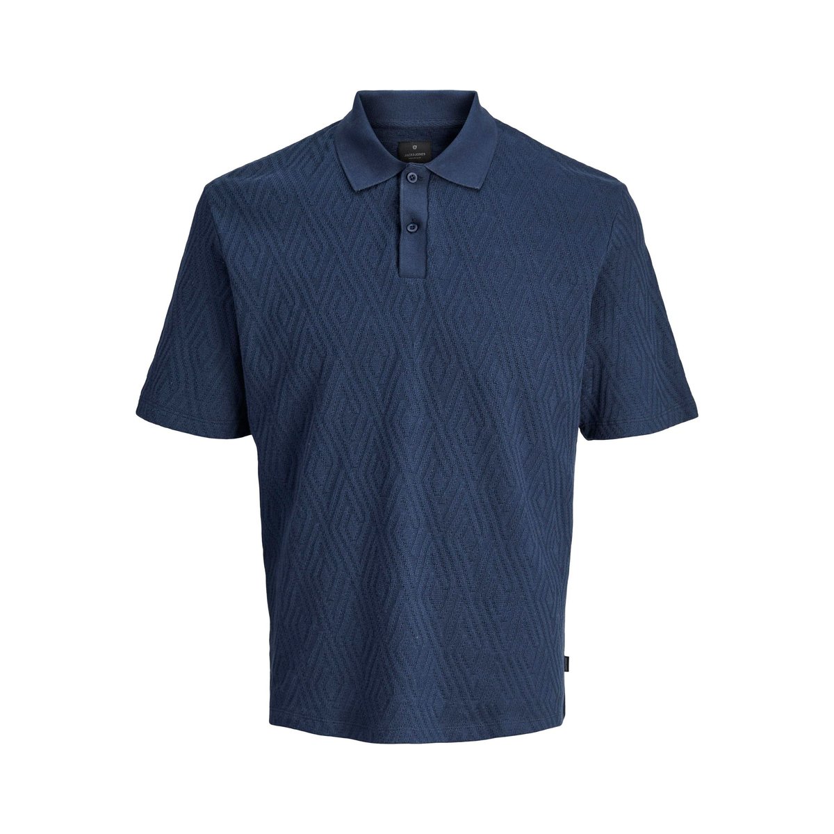Polo bleue - black iris 1, JACK & JONES
