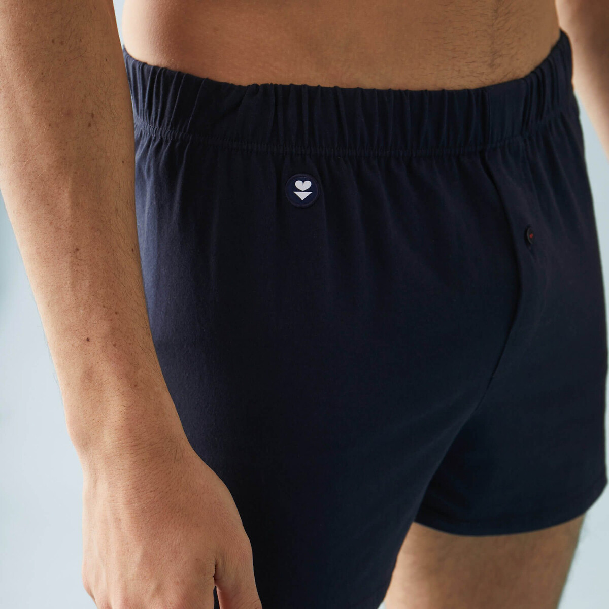 Calecon uni Fredo bleu marine, LE SLIP FRANCAIS