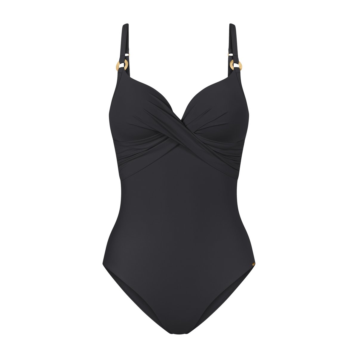 Maillot de bain une pièce préformé armaturé SUMMER TWIST noir, TRIUMPH