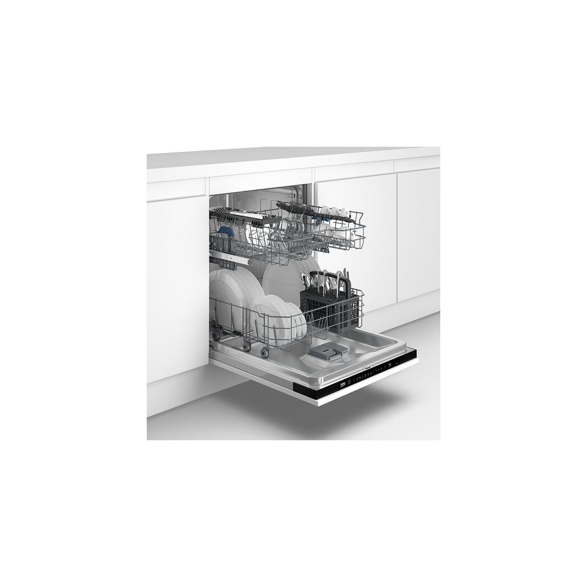 Lave vaisselle encastrable BDIN16441 couleur unique, BEKO