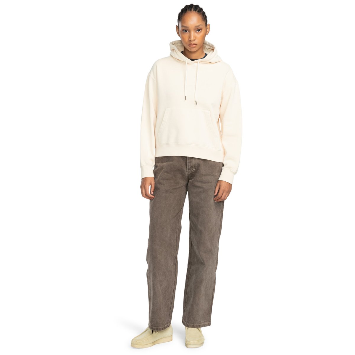 Sweat à capuche CORNELL 3.0 beige parchment, ELEMENT