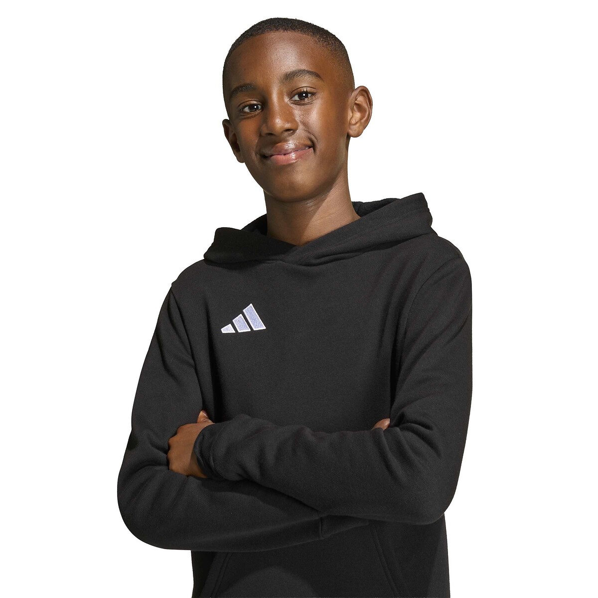 Sweat à capuche en molleton, ENTRADA noir, adidas Performance