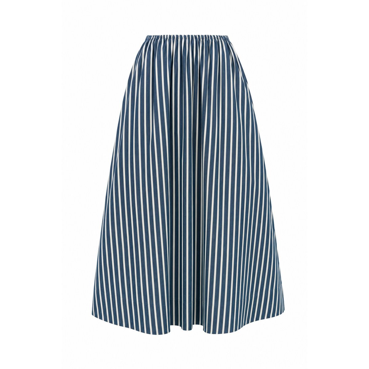 Jupe Kimolos en coton KIMOLOS bleu petrole, FRNCH