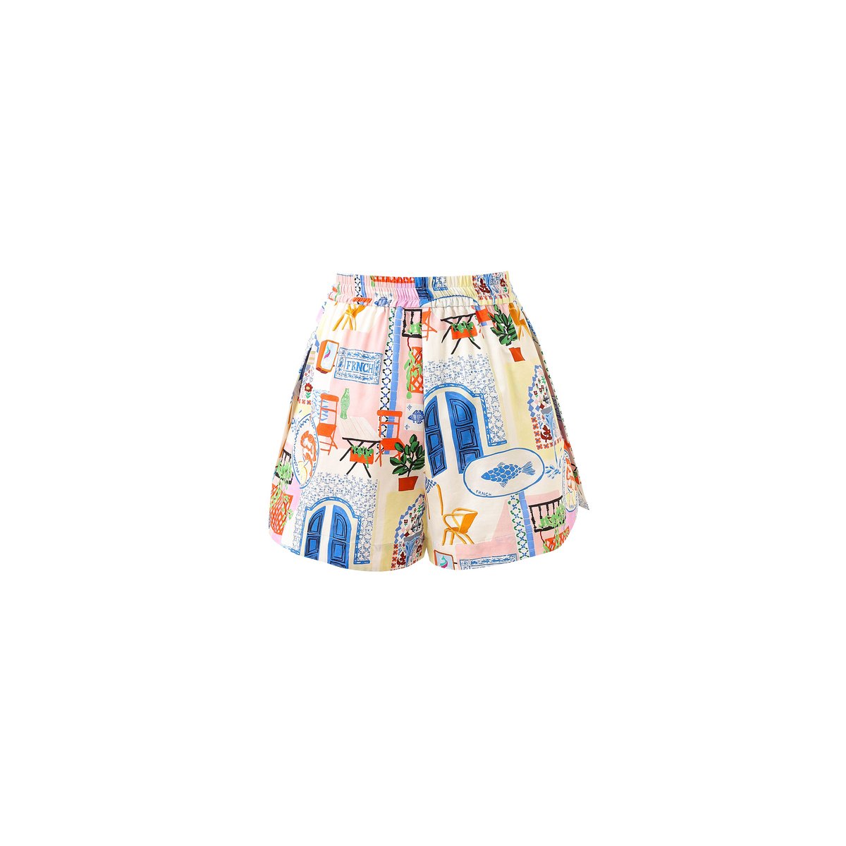 Short LAPIS bord de leau, FRNCH