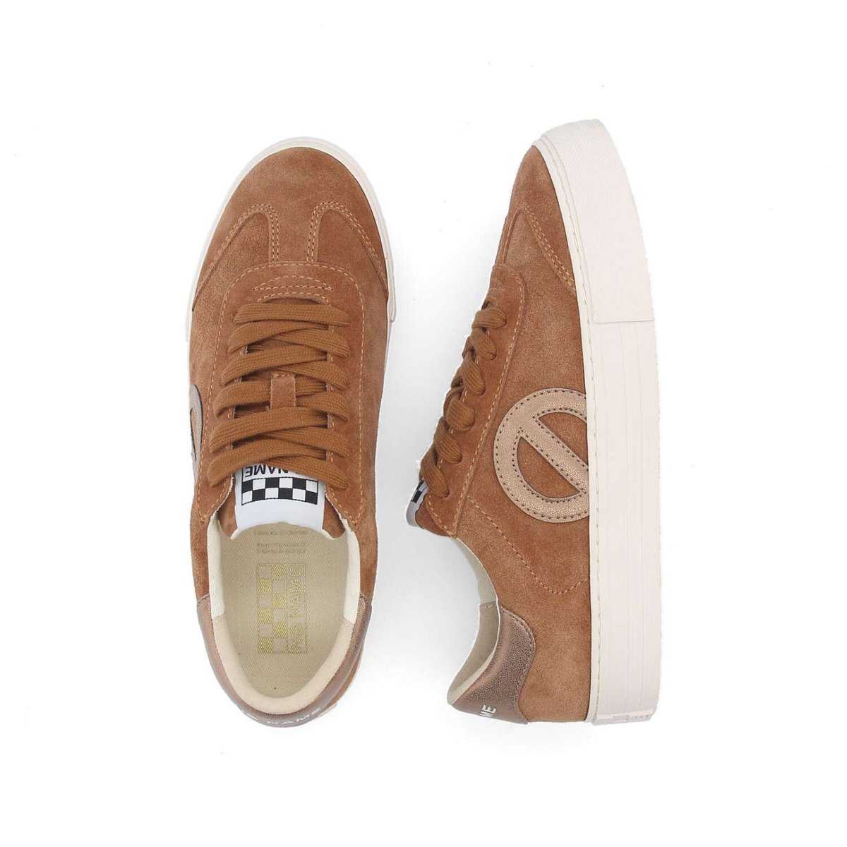 Sneakers ARCADE TOE SIDE marron, NO NAME