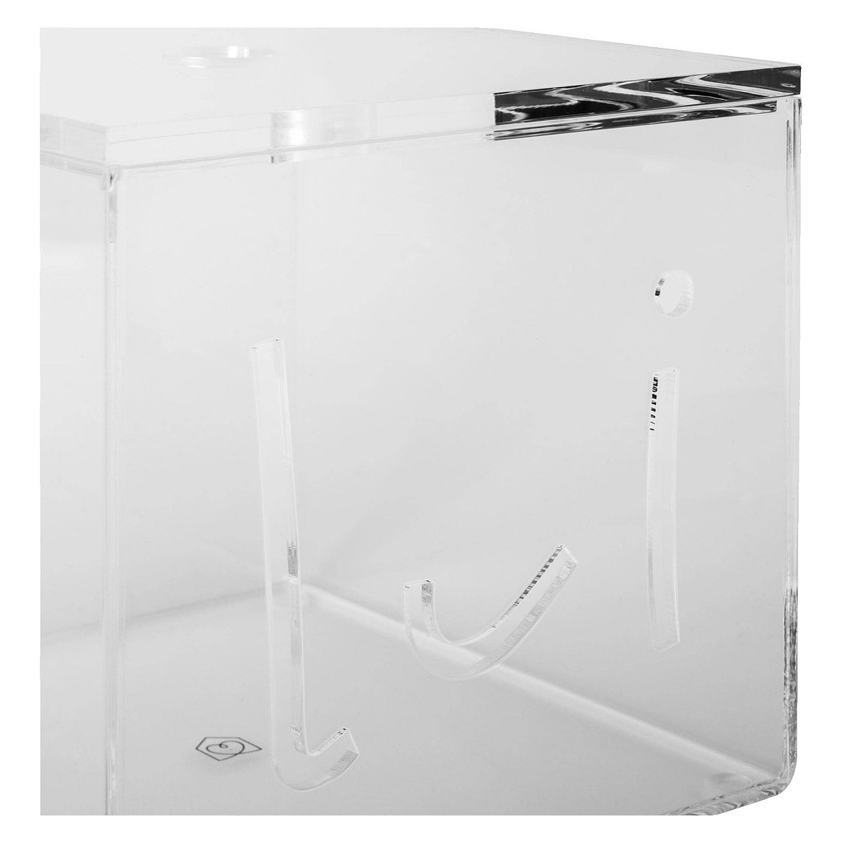 Boîte acrylique ESPRESSO transparent, HABITAT