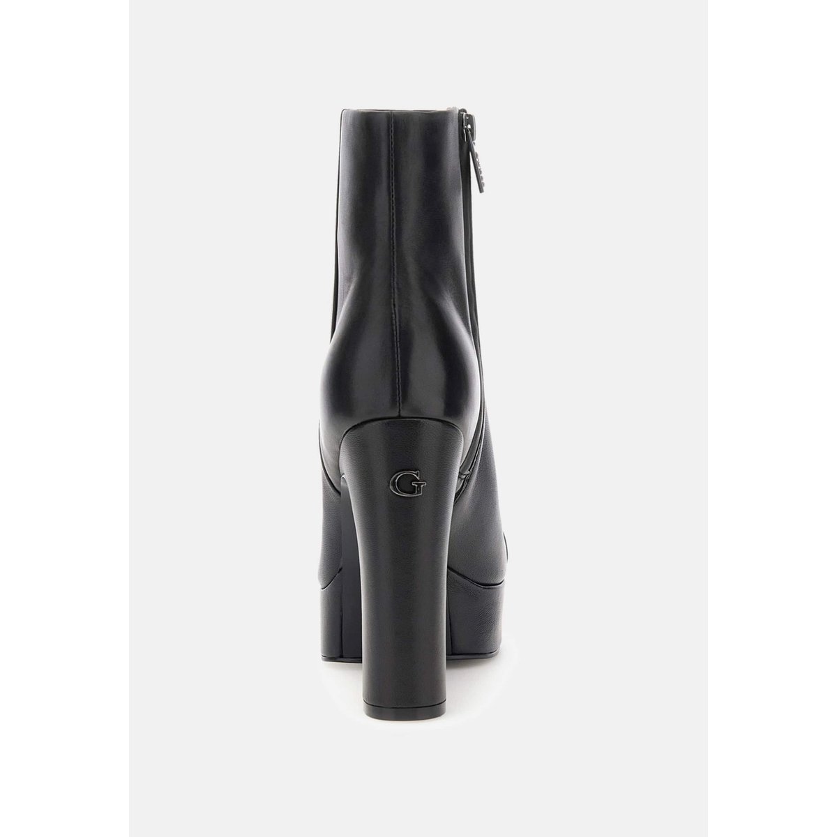Bottines Pernita Cuir Mélangé noir, GUESS
