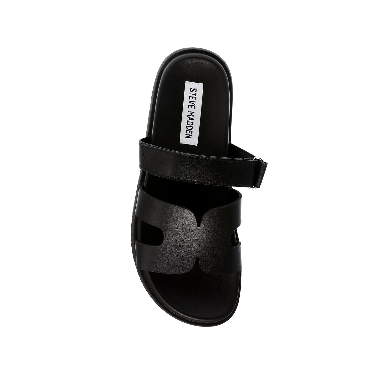 Missile Leather Flat Mules black, STEVE MADDEN