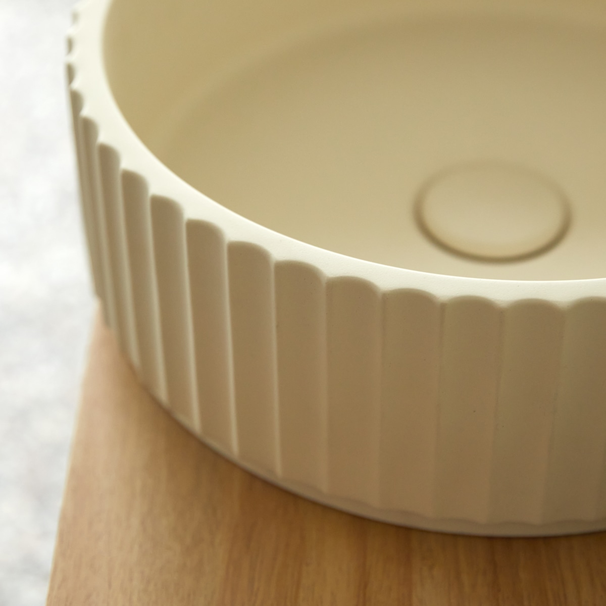 Vasque en Ciment, ZORA beige, TIKAMOON