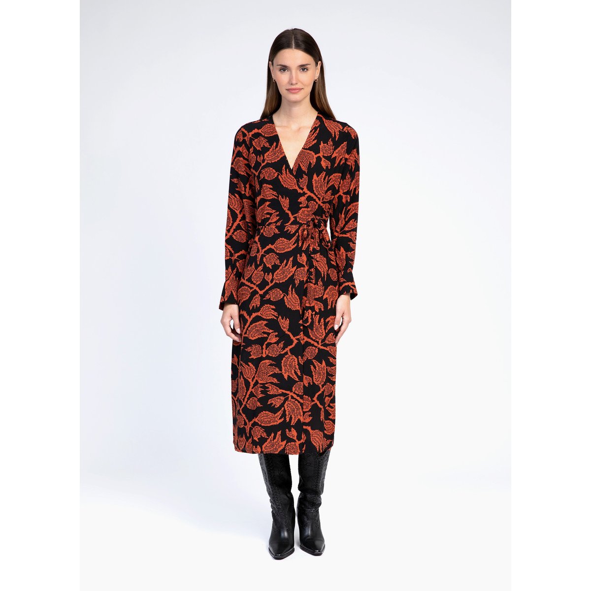 Robe Longue MALILA nabilo caramel, AN'GE