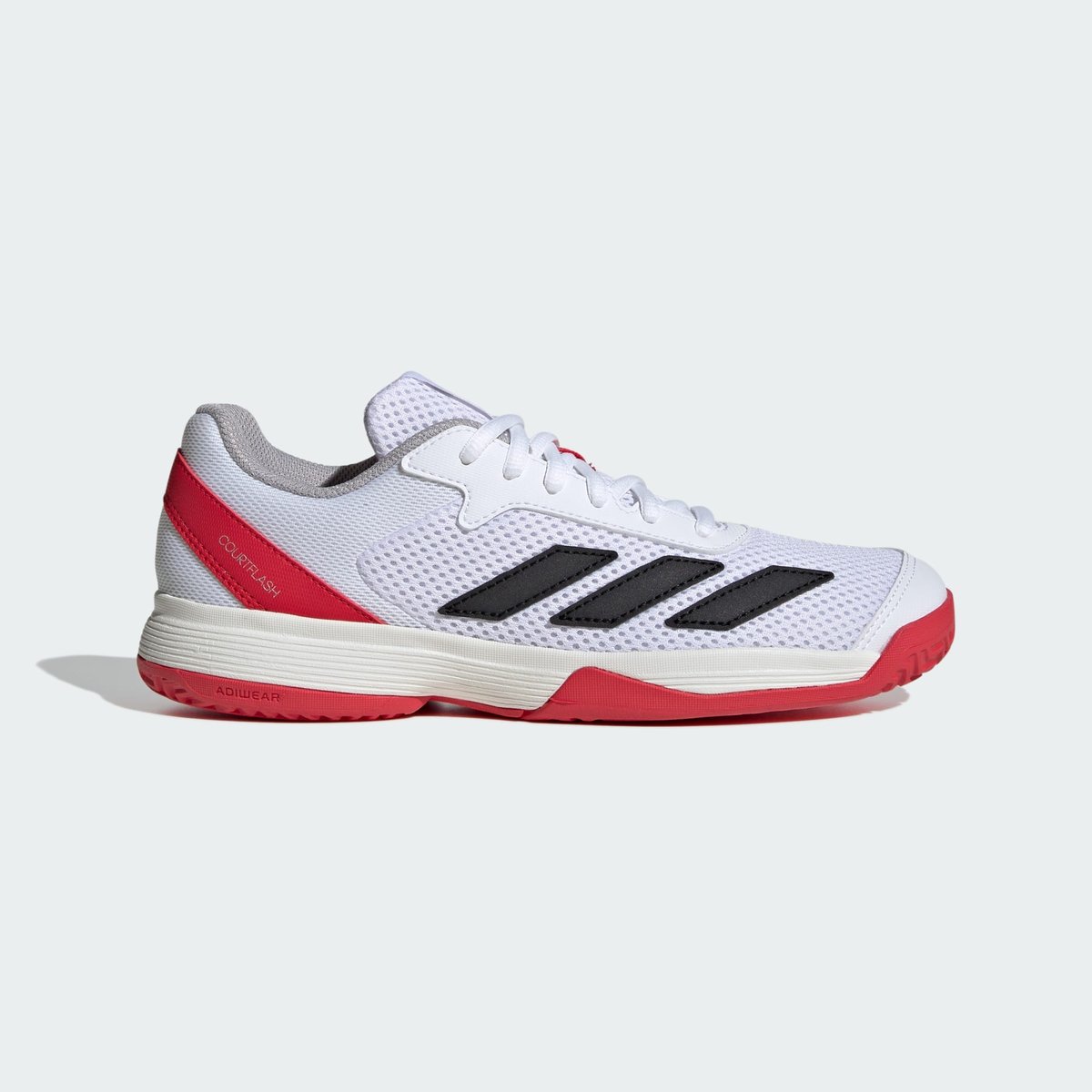 Chaussure De Tennis Courtflash Enfants Chaussure De Tennis Courtflash Enfants cloud white / core black / lucid red, adidas Performance