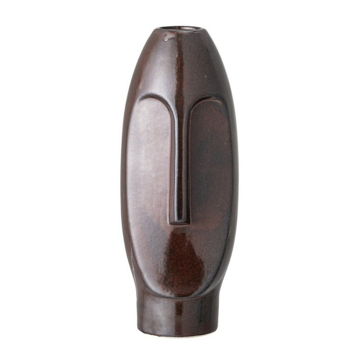 Vase masque céramique  DAVID brun, BLOOMINGVILLE