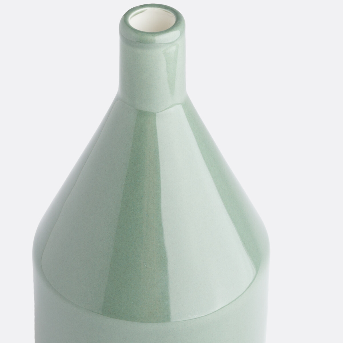 Vase en céramique H21 cm, Mirany vert eucalyptus, LA REDOUTE INTERIEURS