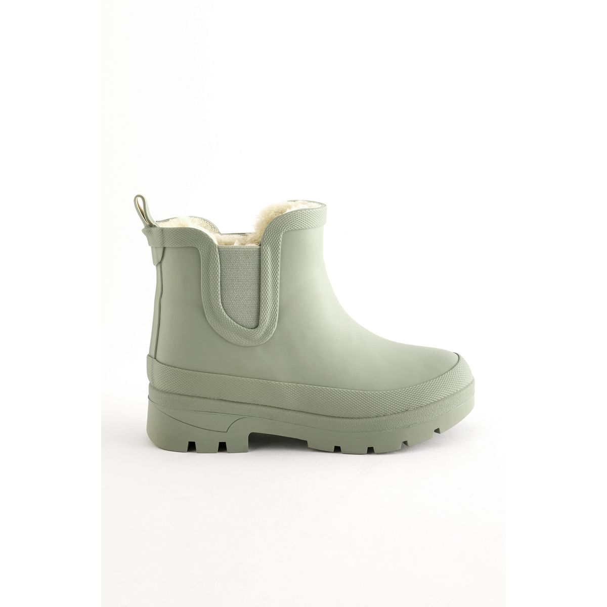 Bottines chelsea à doublure chaude vert sauge, NEXT