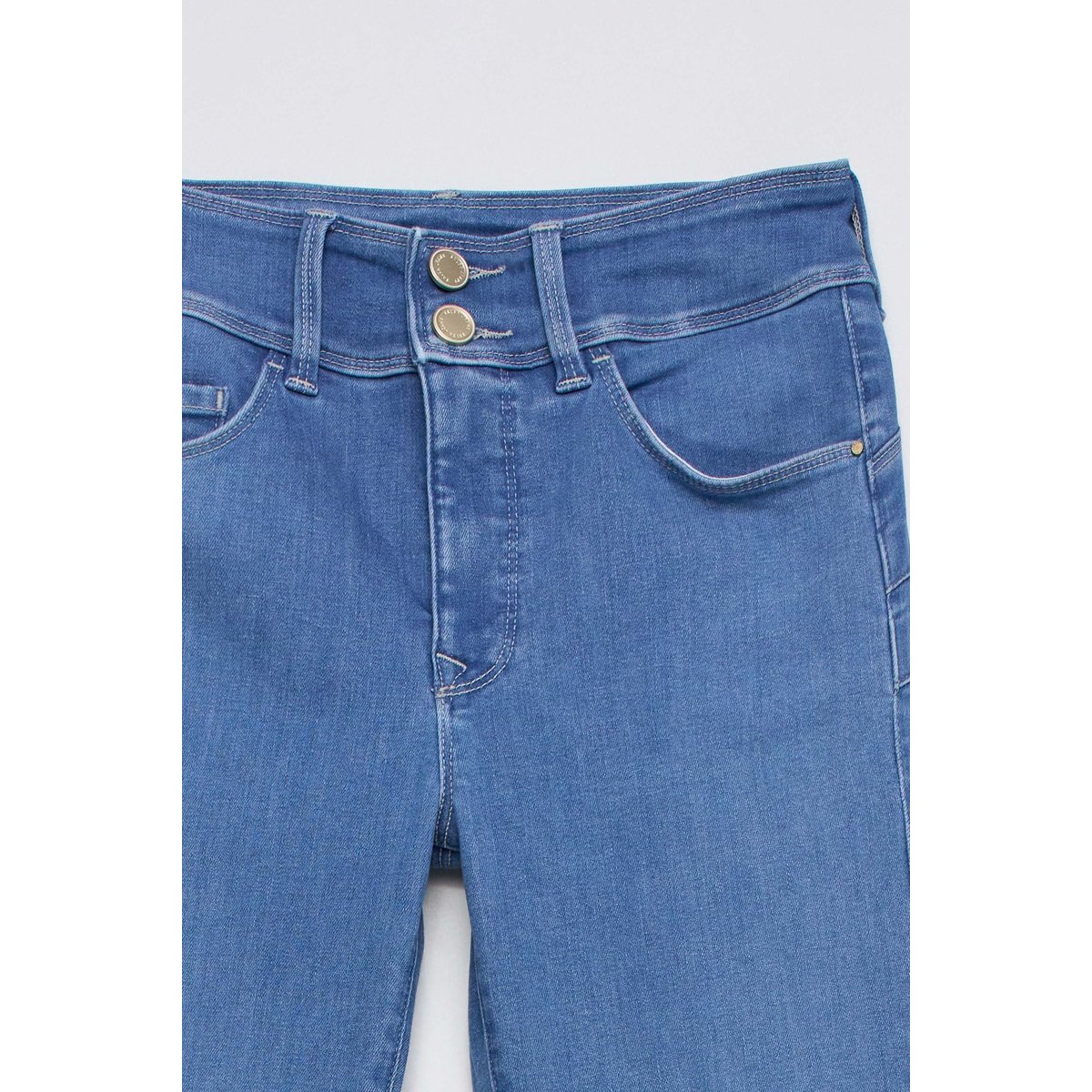 JEAN SECRET PUSH IN BOOTCUT SOFT TOUCH bleu, SALSA JEANS