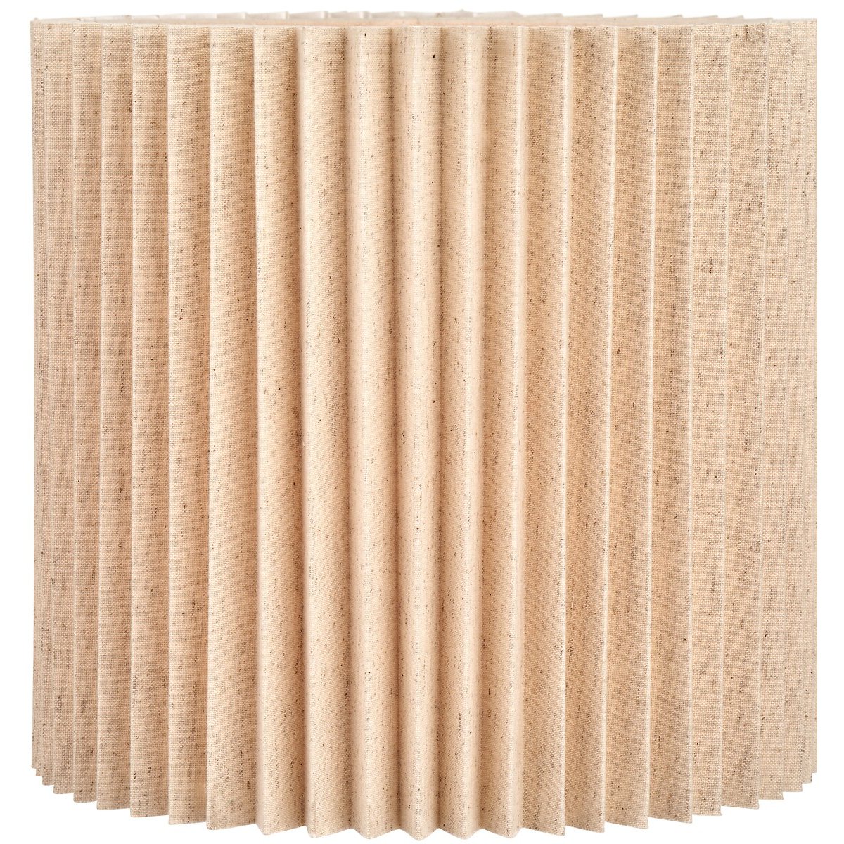 30cm Cullen Natural Linen Hard Pleat Shade natural, ÉDITÉ